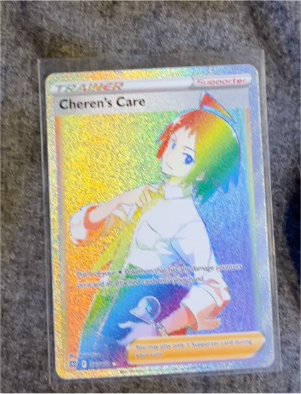 2022 Pokémon Brilliant Stars #177 Cheren's Care — front