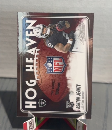 2025 Panini Absolute Hog Heaven #HH-AJY Ashton Jeanty — front