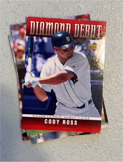 2006 Upper Deck Diamond Debut #DD-82 Cody Ross — front