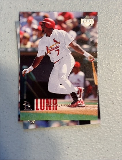 1998 Upper Deck #344 Luis Luna — front