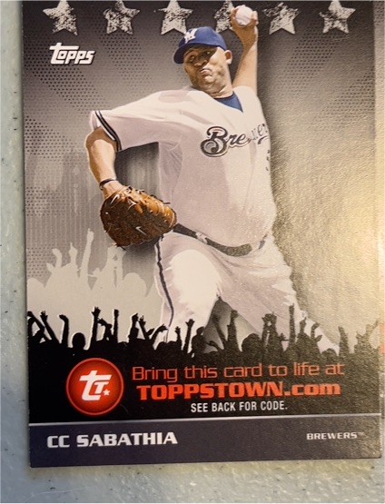 2009 Topps #TTT14 CC Sabathia — front