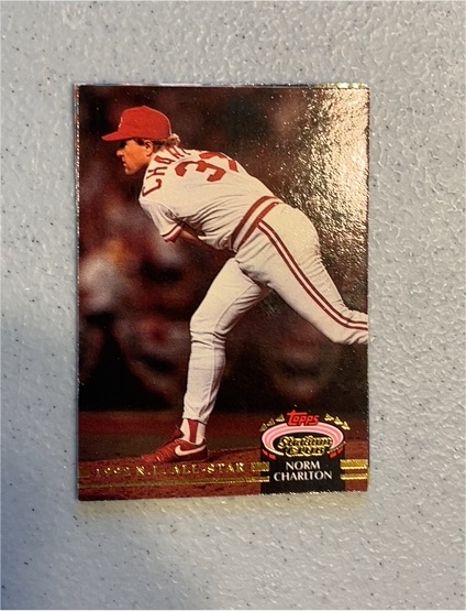 1992 Topps Stadium Club #143 Norm Charlton — front