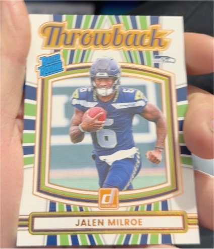 2025 Panini Donruss #18 Jalen Milroe — front