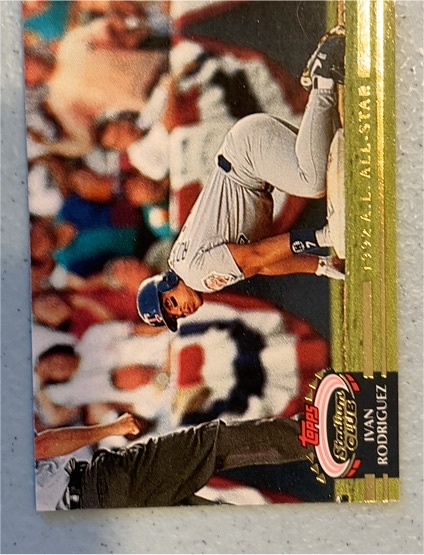1992 Topps Stadium Club #732 Ivan Rodriguez — front