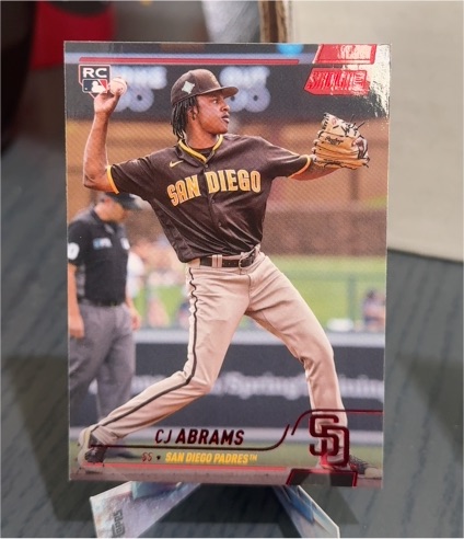 2022 Topps Stadium Club #31 CJ Abrams — front
