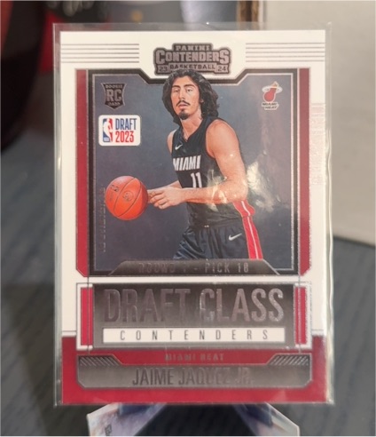 2023-24 Panini Contenders #4 Jaime Jaquez Jr. — front