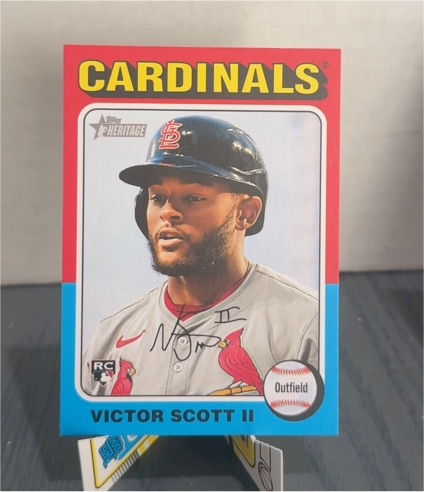 2024 Topps Heritage High Number #667 Victor Scott II — front