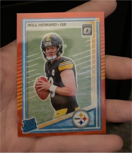 2025 Panini Donruss Optic #309 Will Howard — front