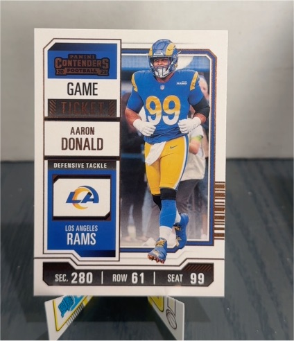 2023 Panini Contenders #60 Aaron Donald — front