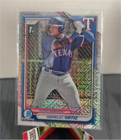 2024 Bowman Chrome #BCP-16 Abimelec Ortiz — front