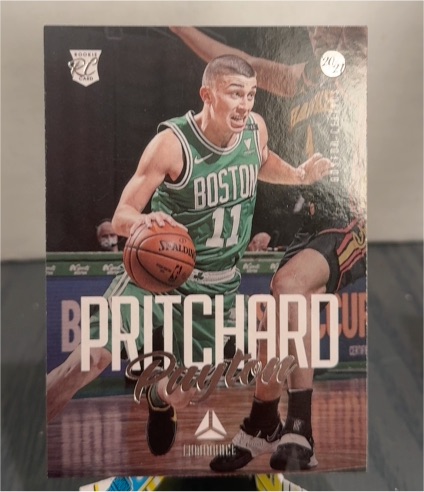 2020-21 Panini Chronicles Luminance #142 Payton Pritchard — front