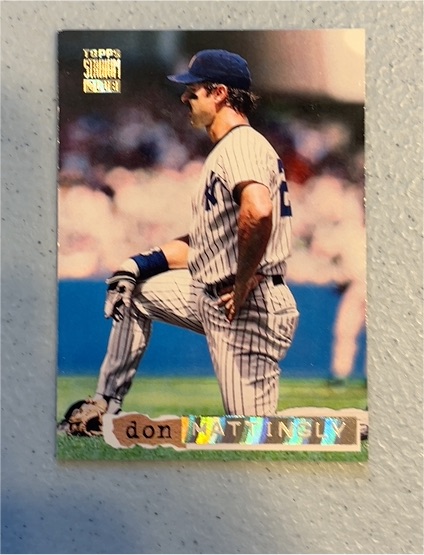 1994 Topps Stadium Club #195 Don Mattingly — front