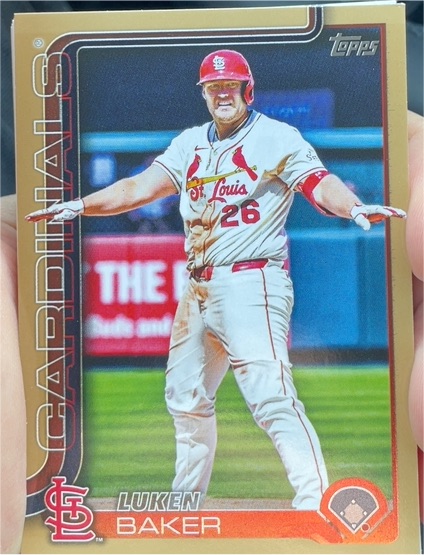 2025 Topps Update #US153 Luken Baker — front