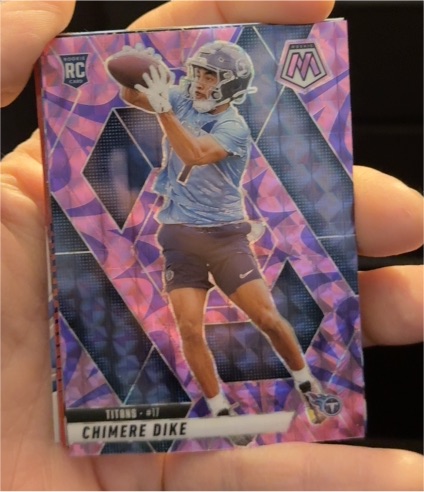 2025 Panini Mosaic #356 Chimere Dike — front