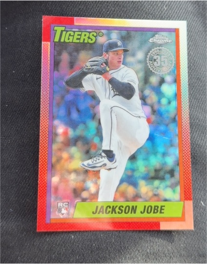 2025 Topps Chrome Update #90CU-17 Jackson Jobe — front
