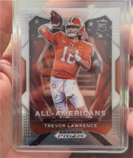 2021 Panini Prizm Draft Picks All-Americans #181 Trevor Lawrence — front