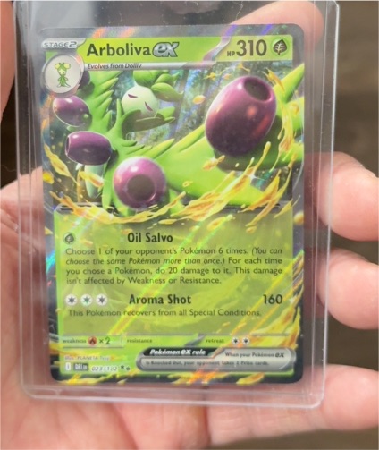 2025 Pokémon SV10: Destined Rivals #023 Arboliva ex — front