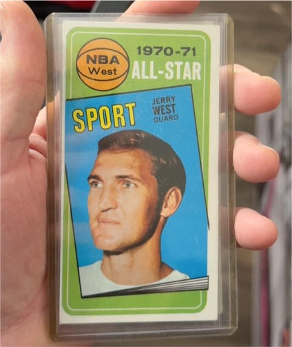 1970-71 Topps #107 Jerry West — front