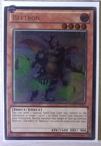 Yu-Gi-Oh! GAOV-EN092 Beetron — front