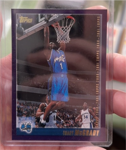 2000-01 Topps #205 Tracy McGrady — front