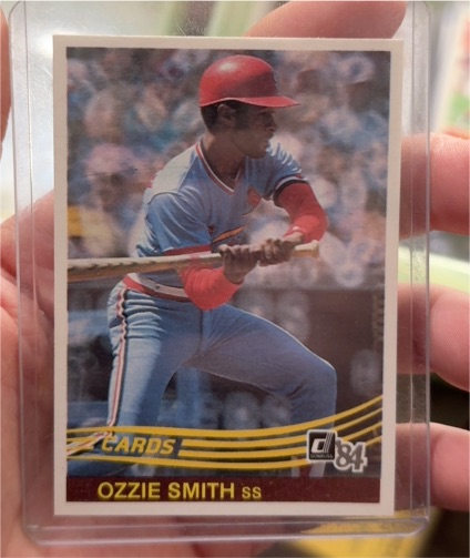 1984 Donruss #59 Ozzie Smith — front