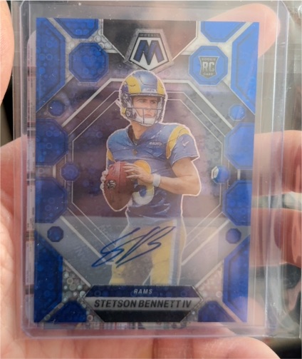 2023 Panini Mosaic #362 Stetson Bennett IV — front
