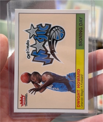 2004-05 Fleer Tradition Signing Day #1 Dwight Howard — front