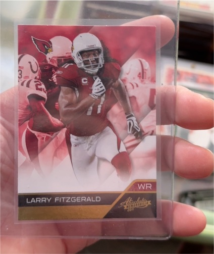 2011 Panini Absolute Memorabilia #1 Larry Fitzgerald — front