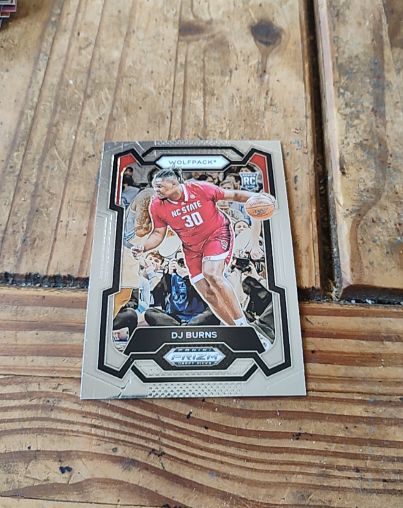 2024 Panini Prizm Draft Picks #97 DJ Burns — front