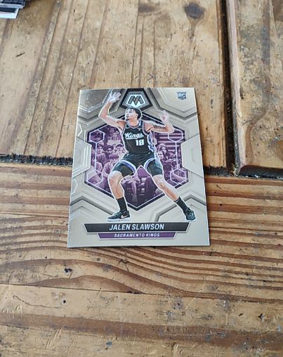 2023-24 Panini Mosaic #18 Jalen Slawson — front