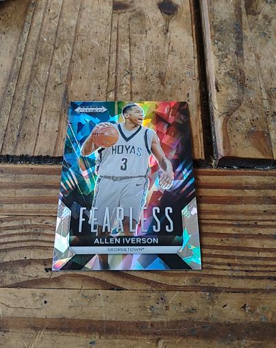 2024 Panini Prizm Draft Picks #17 Allen Iverson Fearless — front