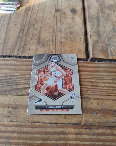 2023-24 Panini Mosaic Kris Murray Rookie Card — front