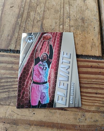 2020-21 Panini Mosaic #17 Bam Adebayo — front