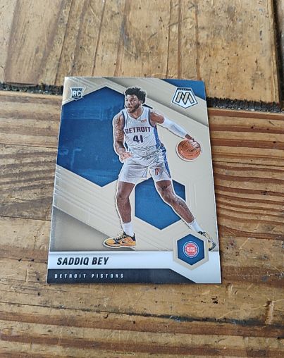 2020-21 Panini Mosaic #209 Saddiq Bey — front