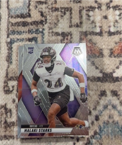 2025 Panini Mosaic #347 Malaki Starks — front