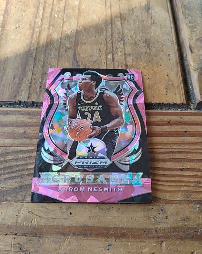 2020 Panini Prizm Draft Picks Crusade #95 Aaron Nesmith — front
