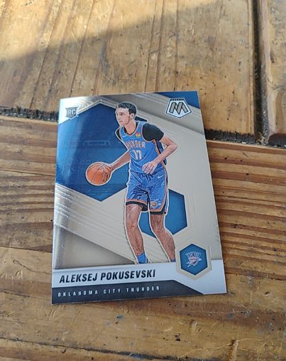 2020-21 Panini Mosaic #226 Aleksej Pokusevski — front