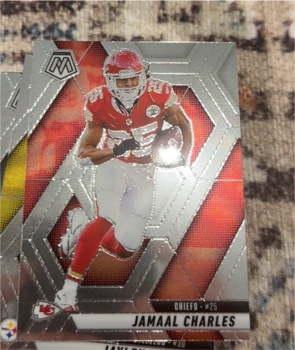 2025 Panini Mosaic #18 Jamaal Charles — front