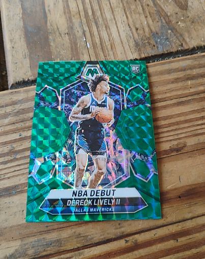 2023-24 Panini Mosaic #265 Dereck Lively II NBA Debut — front