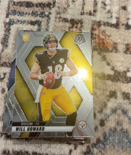 2025 Panini Mosaic #318 Will Howard — front
