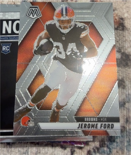 2023 Panini Mosaic #34 Jerome Ford — front