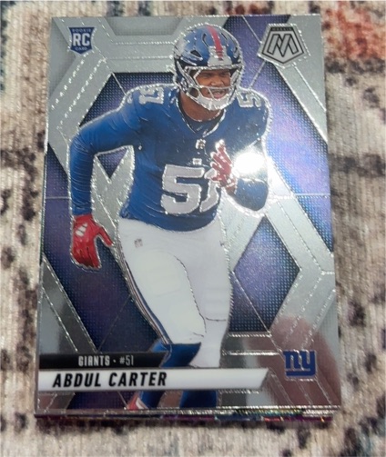 2025 Panini Mosaic #317 Abdul Carter — front
