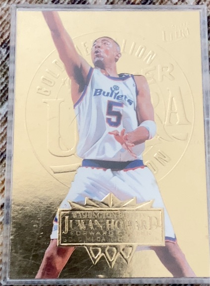 1995-96 Fleer Ultra #192 Juwan Howard — front