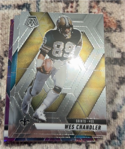 2025 Panini Mosaic #74 Wes Chandler — front