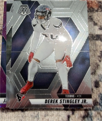 2025 Panini Mosaic #24 Derek Stingley Jr. — front
