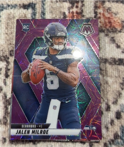2025 Panini Mosaic #322 Jalen Milroe — front