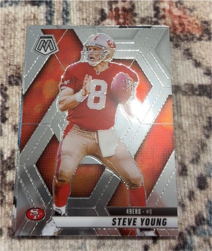 2025 Panini Mosaic #10 Steve Young — front