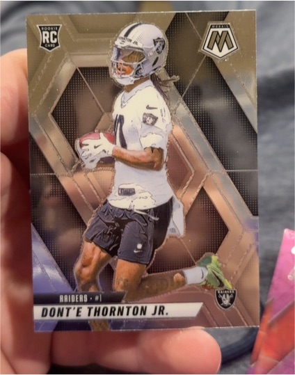 2025 Panini Mosaic #369 Dont'e Thornton Jr. — front