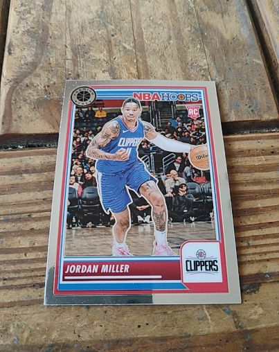 2023-24 Panini NBA Hoops Premium Stock #237 Jordan Miller — front