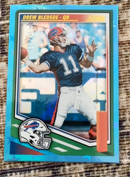 2025 Panini Score #37 Drew Bledsoe — front